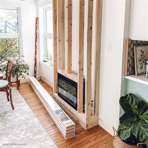 build a box for electric fireplace|diy electric fireplace framing.